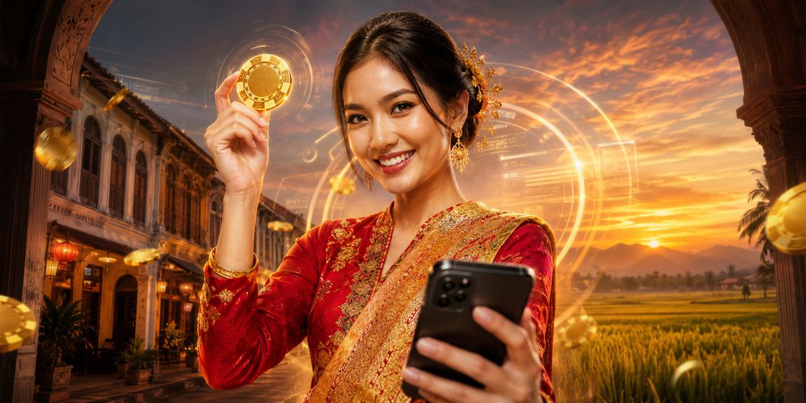 Kedah players using smartphones to follow live online casino matches